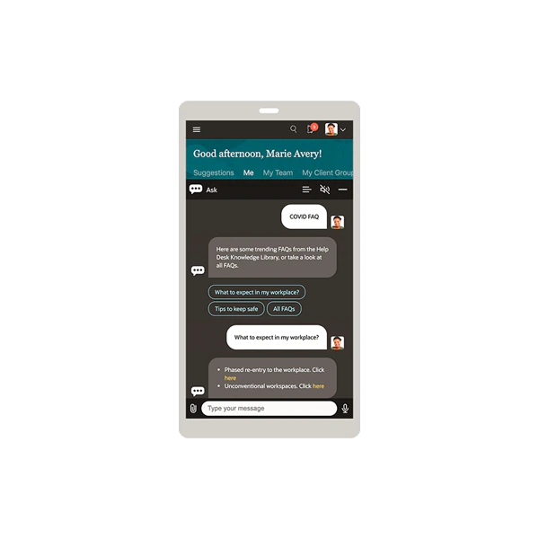 screenshot of Oracle Fusion Cloud HCM